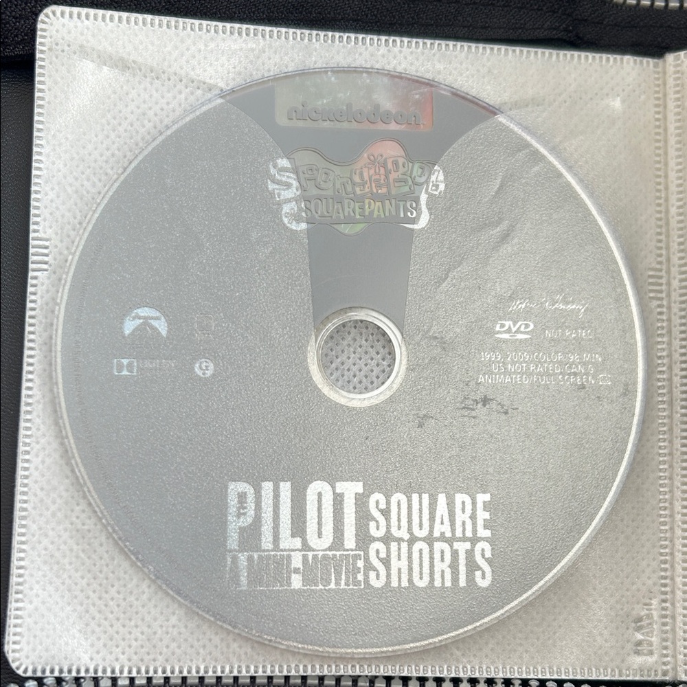 Nickelodeon SpongeBob SquarePants Gray DVD